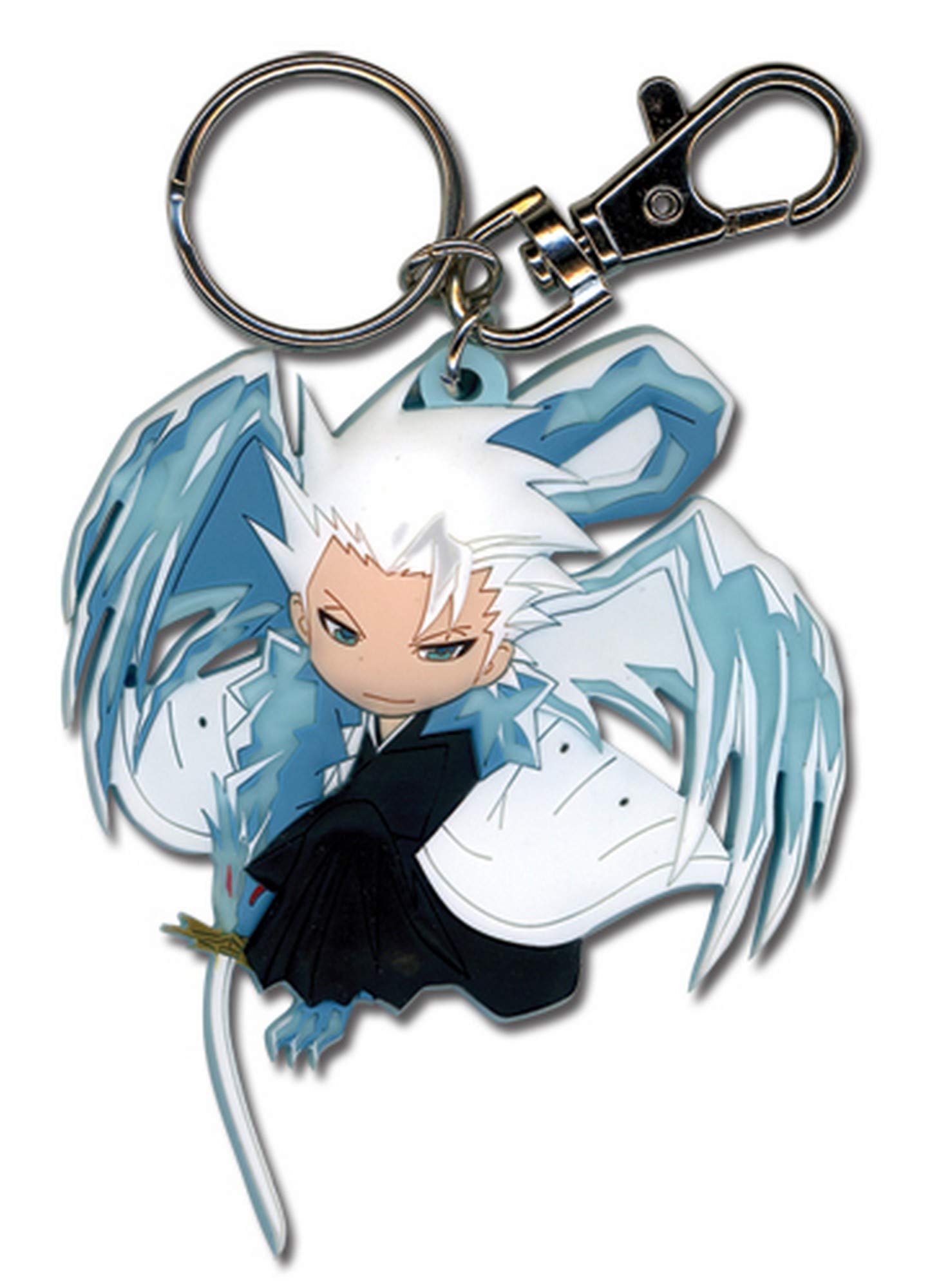 Amazon.co.jp: キーホルダー(ラバー)ブリーチ BLEACH [日番谷冬獅郎 卍